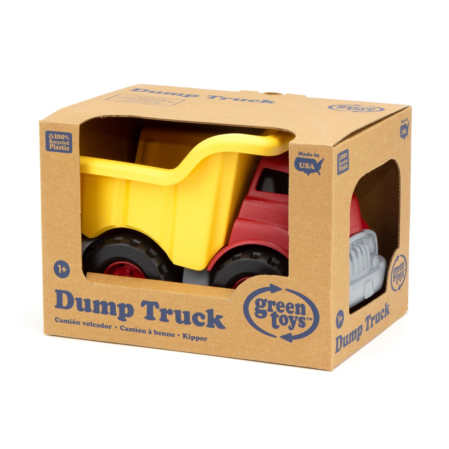 Green Toys Eco-Friendly Recycled Plastic Dump Truck – Multicolor