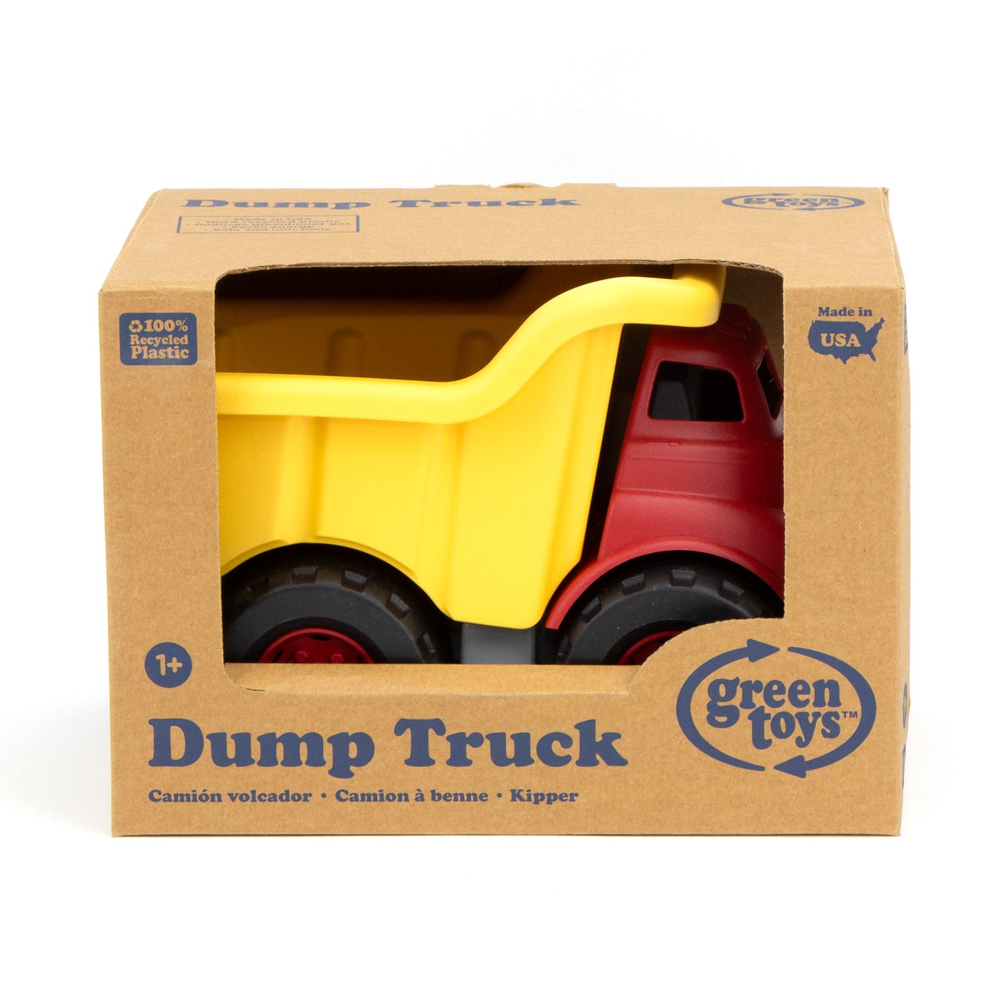 Green Toys Eco-Friendly Recycled Plastic Dump Truck – Multicolor