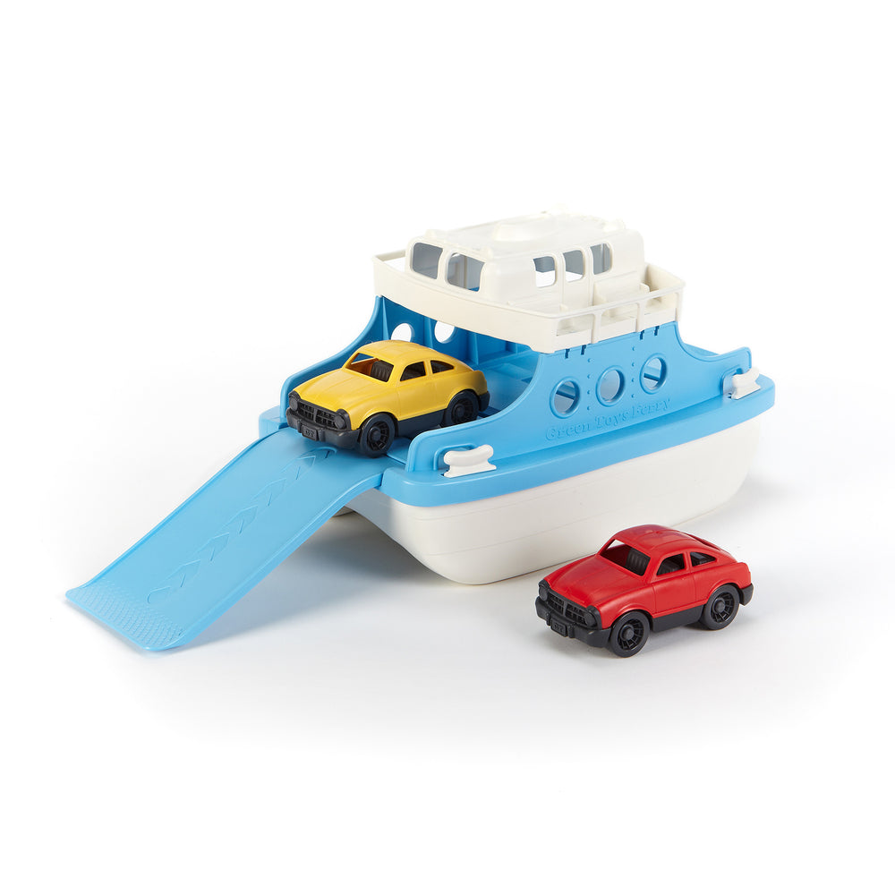 Green Toys Eco-Friendly Ferry Boat with Mini Cars Playset