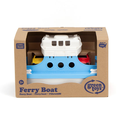 Green Toys Eco-Friendly Ferry Boat with Mini Cars Playset