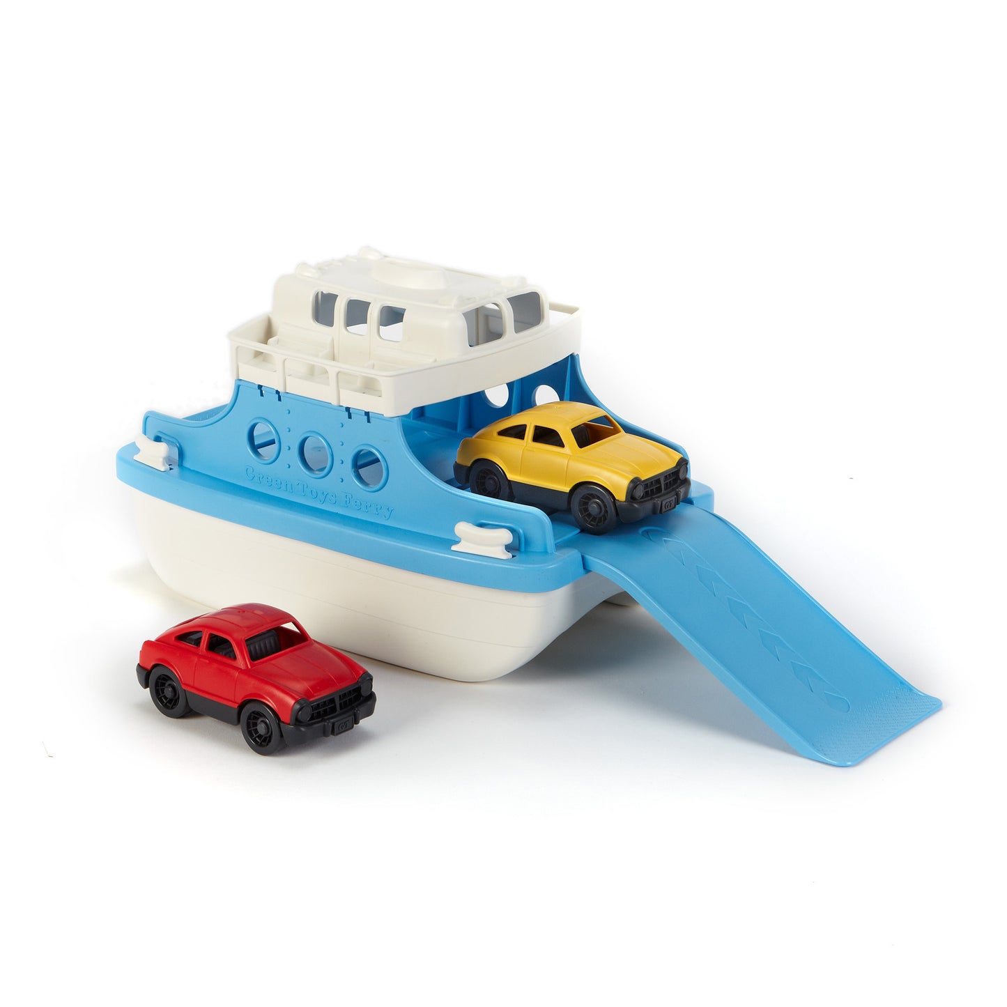 Green Toys Eco-Friendly Ferry Boat with Mini Cars Playset