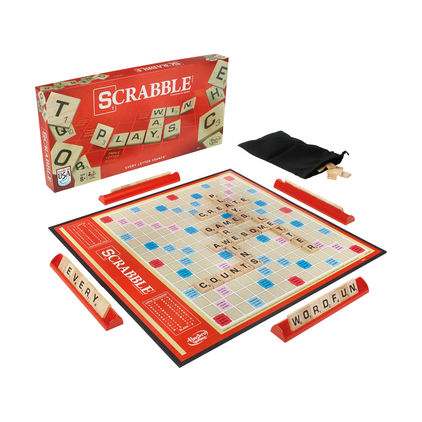 Scrabble Classic Crossword Challenge Board Game