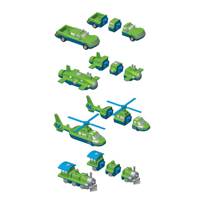 Magical Mix or Match Vehicles Set 2: Adventure Assembly Playset