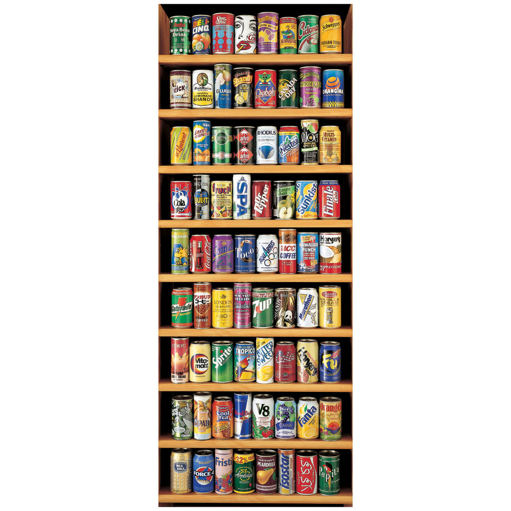 Educa Global Soft Drink Cans Jigsaw Puzzle - 2000 pc