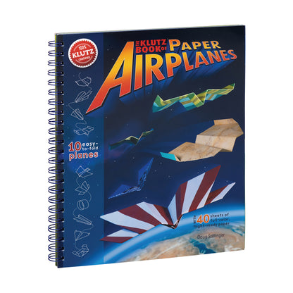 The Klutz Book of High-Performance Paper Airplanes Spiral-bound Craft Kit