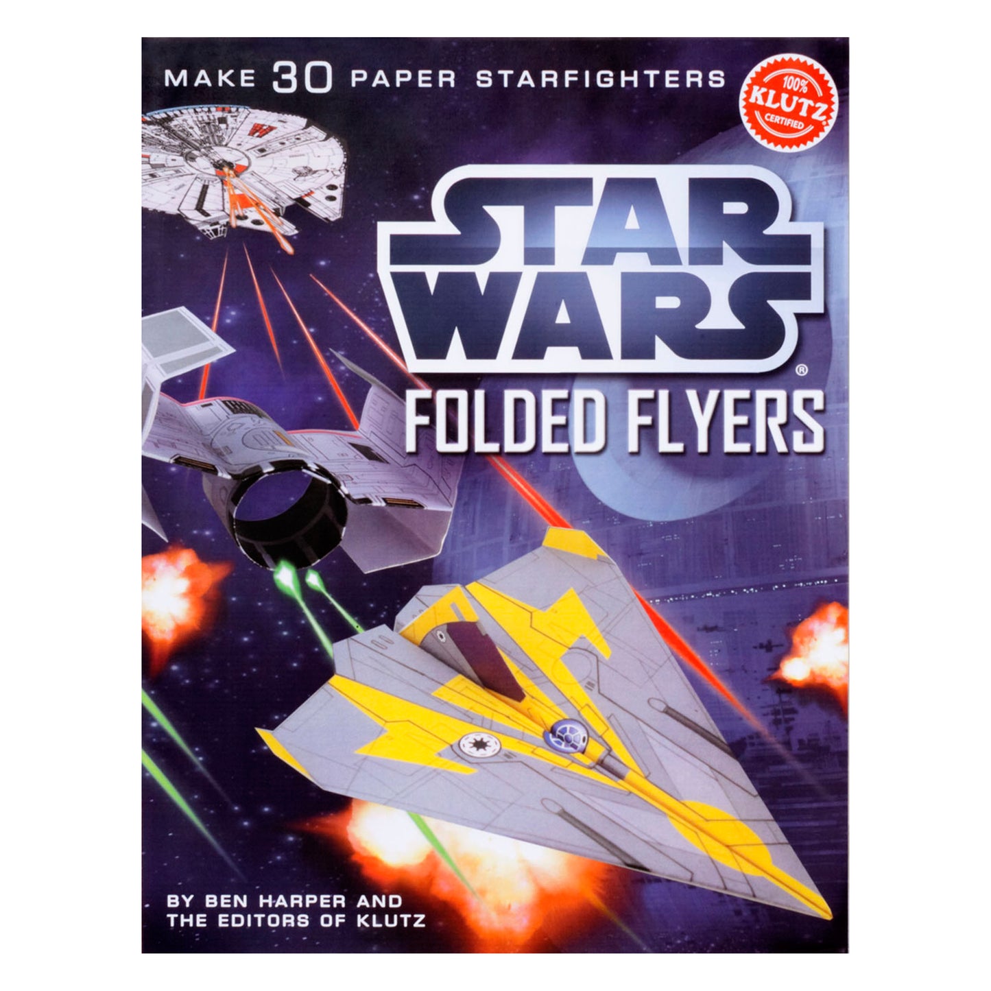 Star Wars Folded Flyers: Galactic Paper Airplane Kit