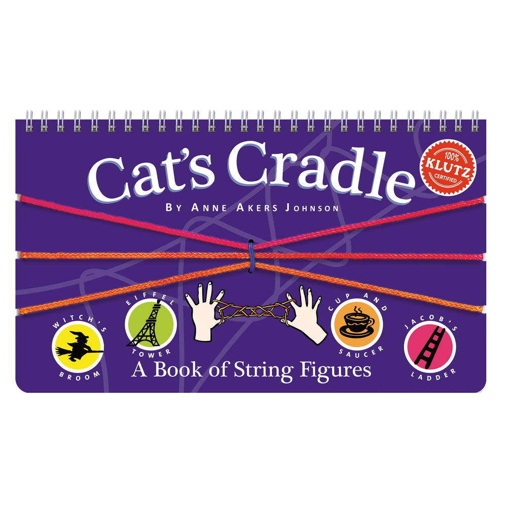 Cat's Cradle - String Figures Instructional Book with Tie-Dyed Loop