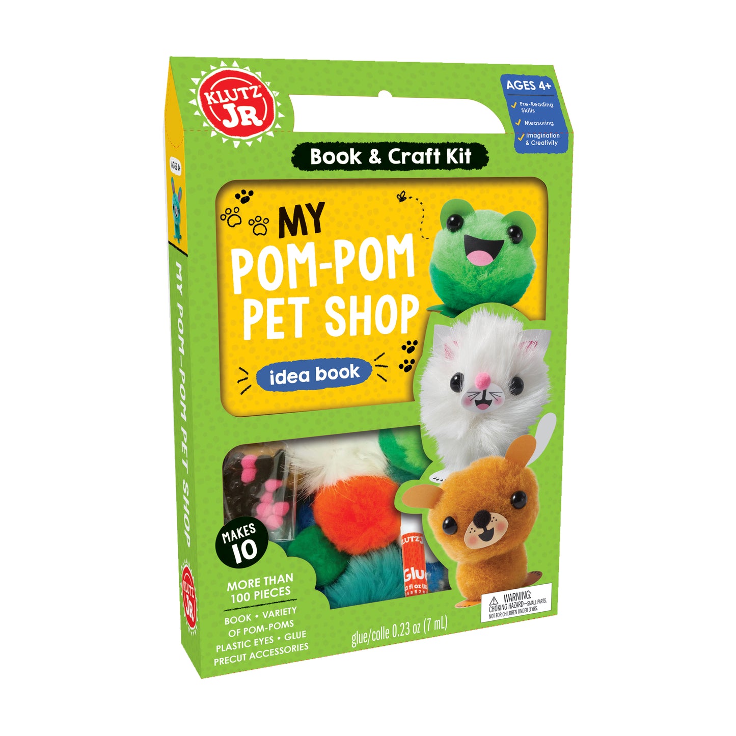 Klutz Jr. My Pom-Pom Pet Shop Craft Kit