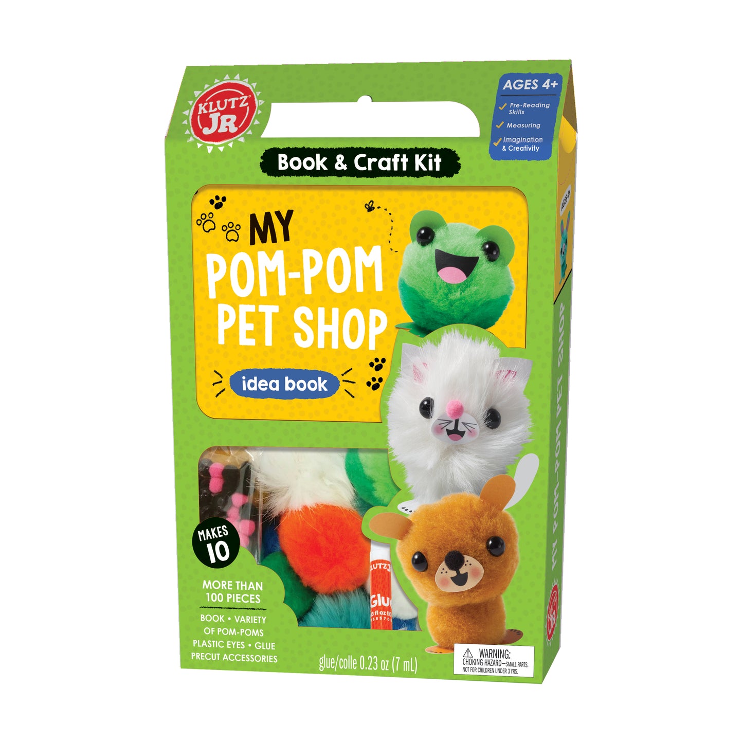 Klutz Jr. My Pom-Pom Pet Shop Craft Kit