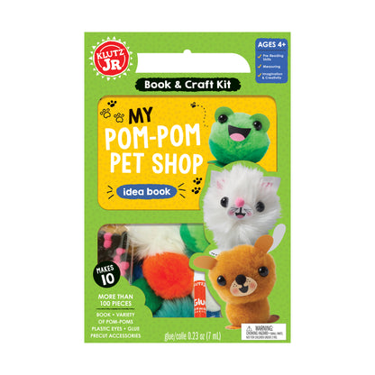 Klutz Jr. My Pom-Pom Pet Shop Craft Kit