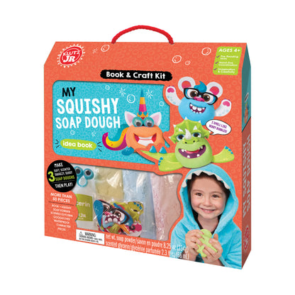 Klutz Jr. My Squishy Soap Dough Creative Bath-Time Kit