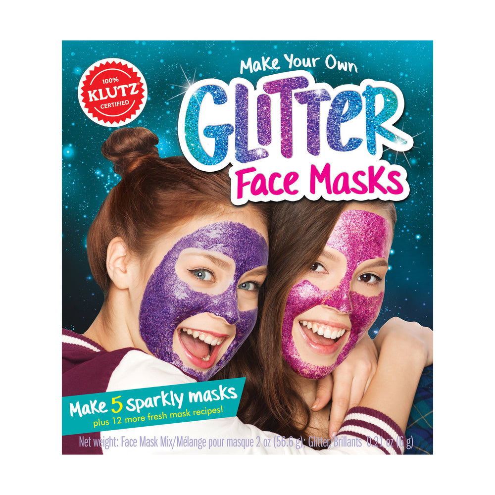 DIY Glitter Face Mask Creation Kit - Sparkle and Soothe