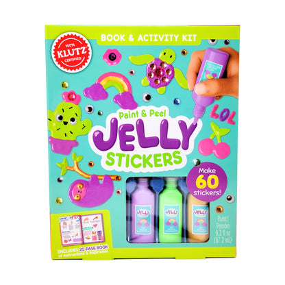 Creative Kids Paint & Peel Jelly Stickers DIY Art Kit