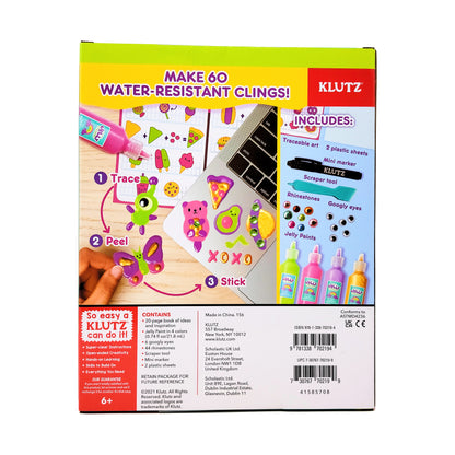 Creative Kids Paint & Peel Jelly Stickers DIY Art Kit