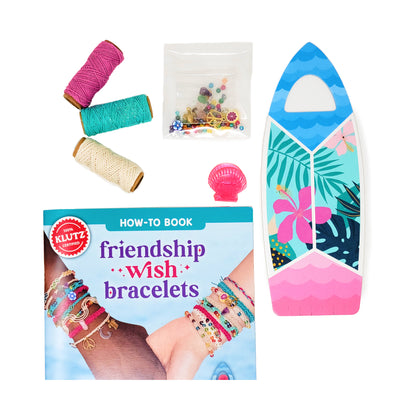 Klutz Beach-Chic Friendship Wish Bracelet Crafting Kit