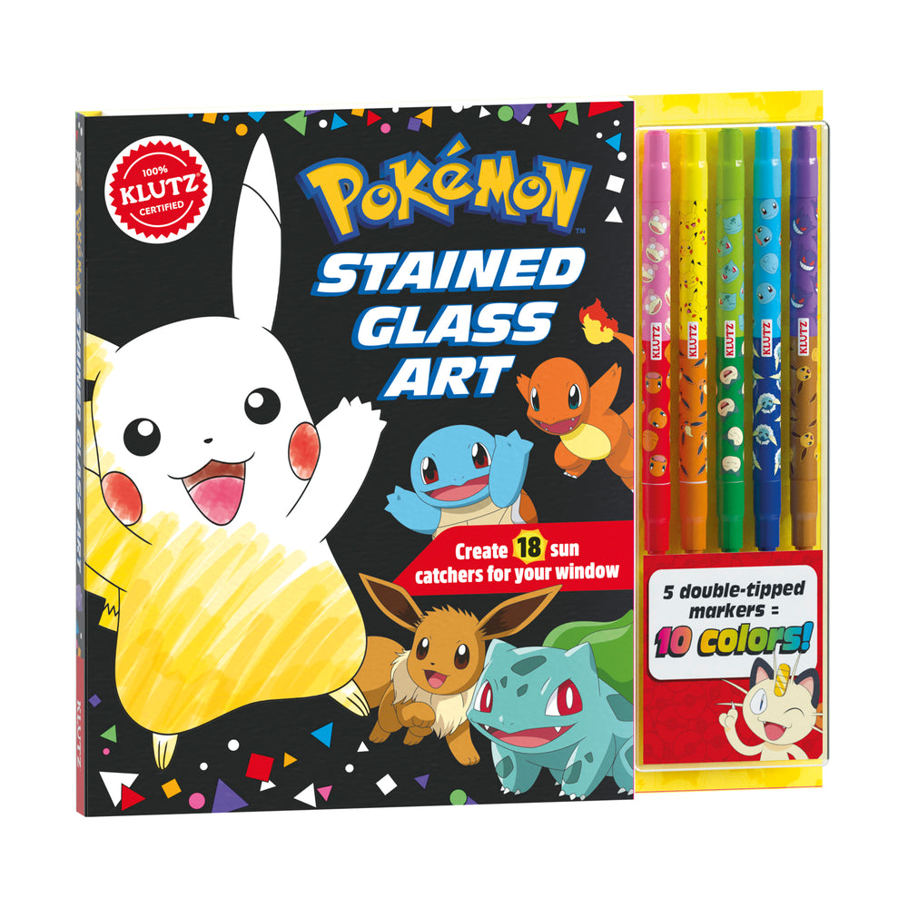 Pokemon Stained Glass Art Coloring Kit
