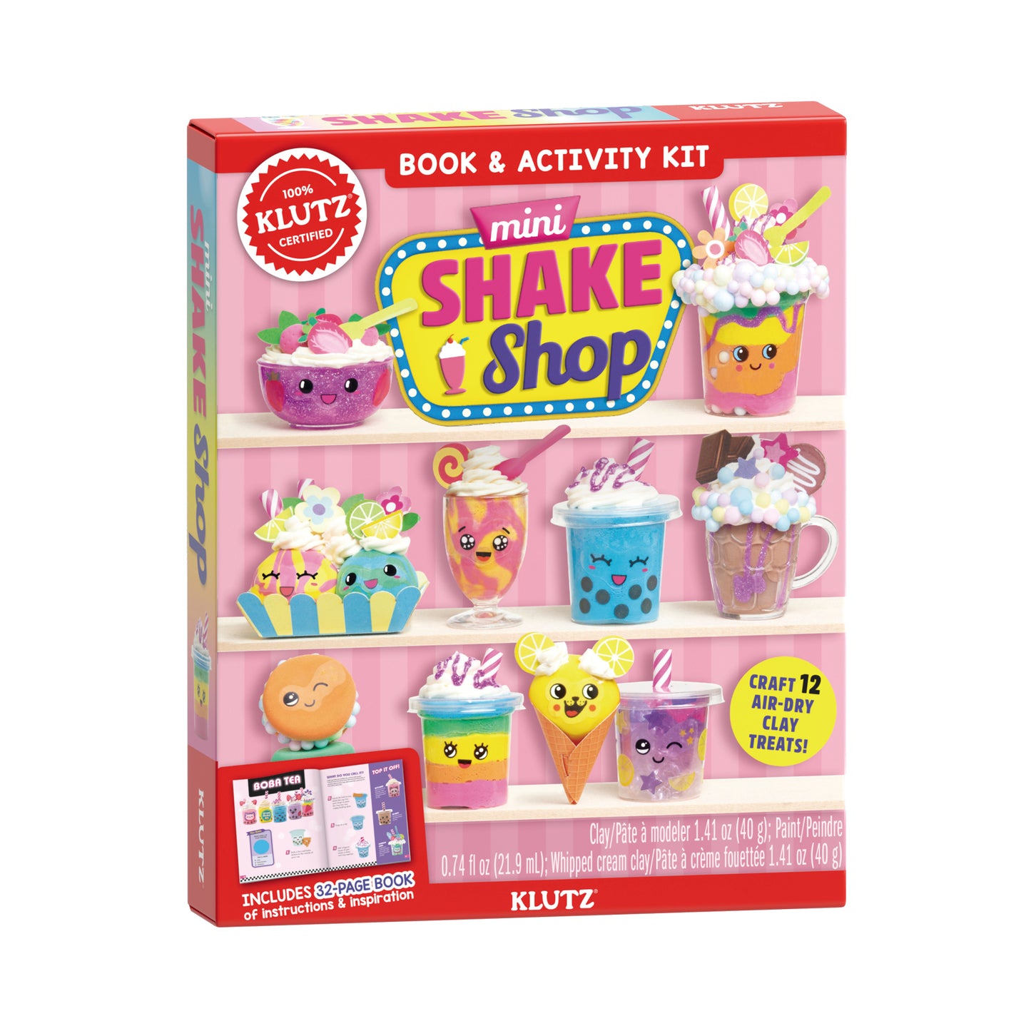 Mini Shake Shop Creative Clay Craft Kit - Play & Mold Delights