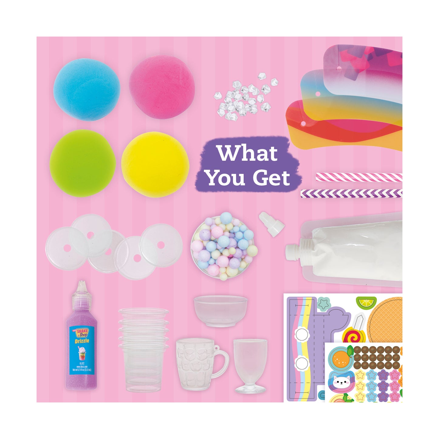 Mini Shake Shop Creative Clay Craft Kit - Play & Mold Delights