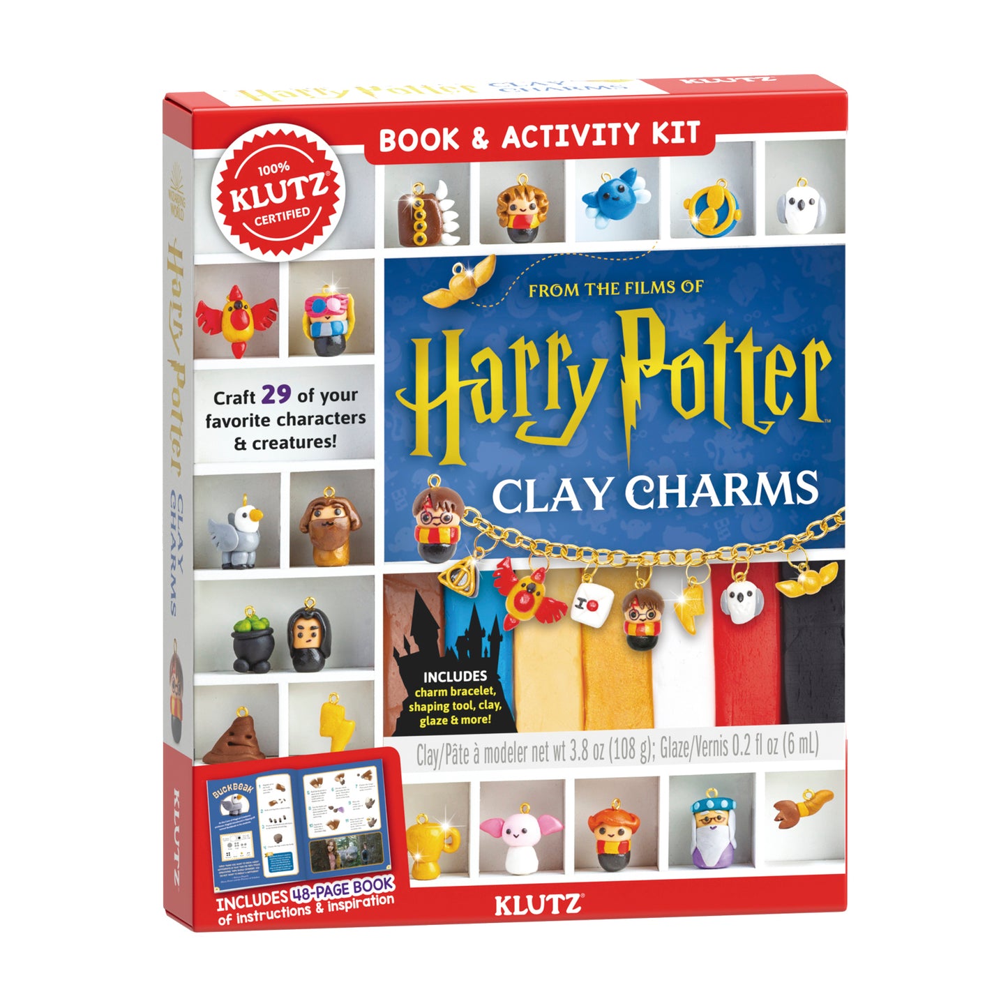 Klutz Harry Potter Polymer Clay Charms Crafting Kit