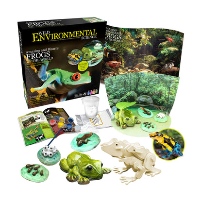 Wild Environmental Science - Amazing and Bizarre Frogs Set