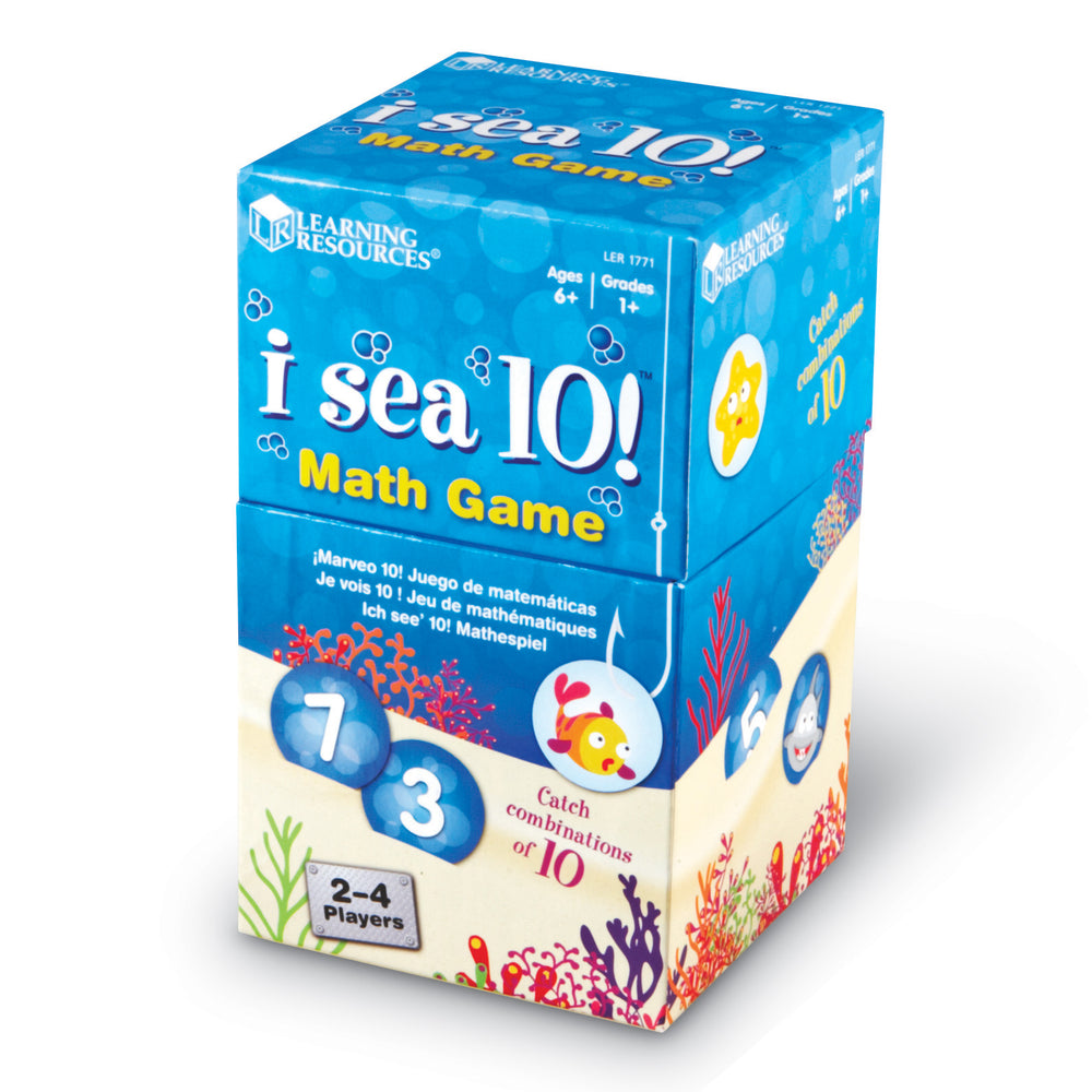 i Sea 10! Math Game - Shark-Themed Number Matching Fun