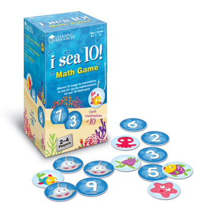 i Sea 10! Math Game - Shark-Themed Number Matching Fun