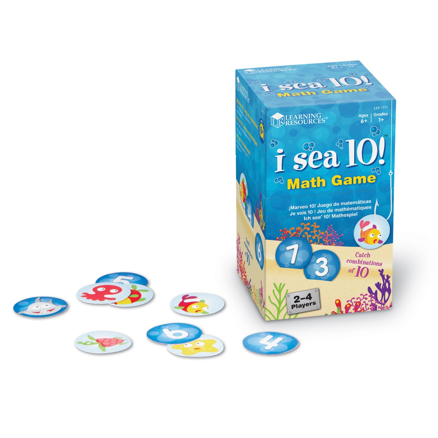 i Sea 10! Math Game - Shark-Themed Number Matching Fun