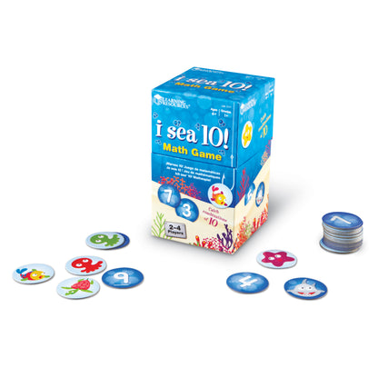 i Sea 10! Math Game - Shark-Themed Number Matching Fun