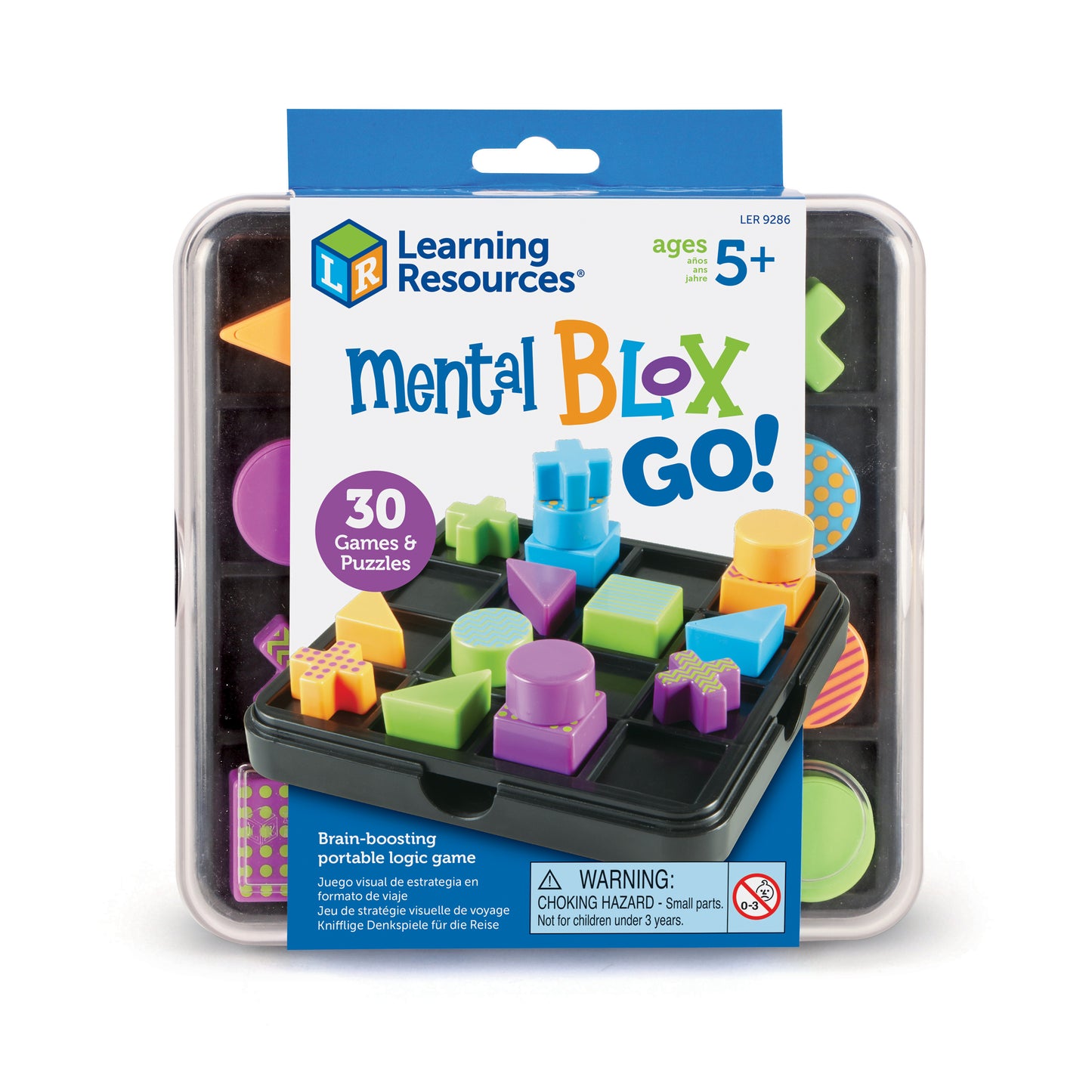 Learning Resources Mental Blox Go! - Portable Puzzle Party