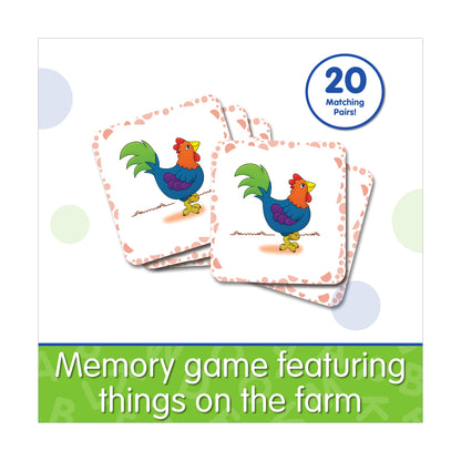 My First Match It! - Farm Memory - Toddler Educational Toy