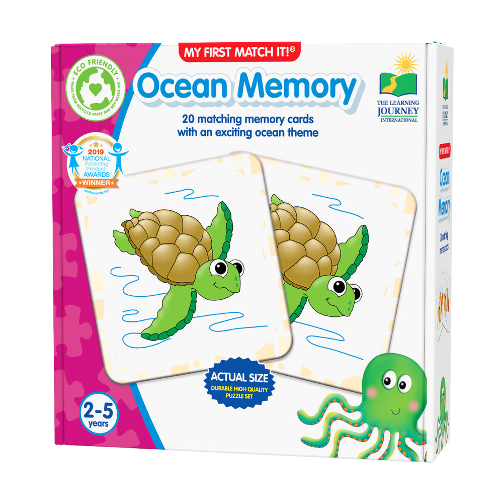 My First Match It! Ocean Memory - Toddler Matching Game