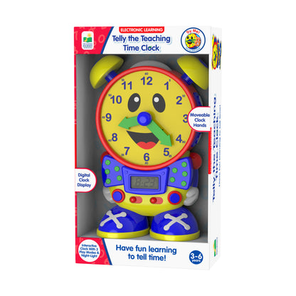 Telly the Teaching Time Clock Interactive Educational Toy