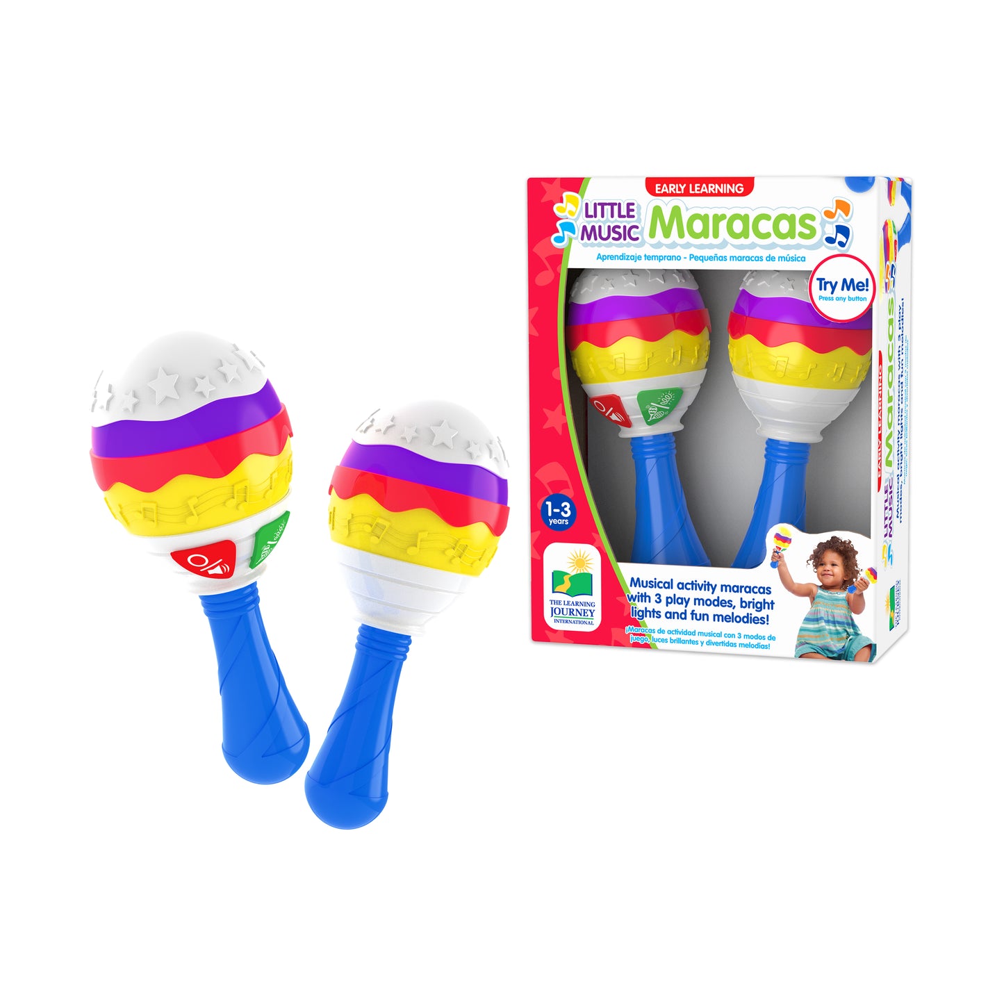 Toys R Us Little Music Maracas for Toddlers