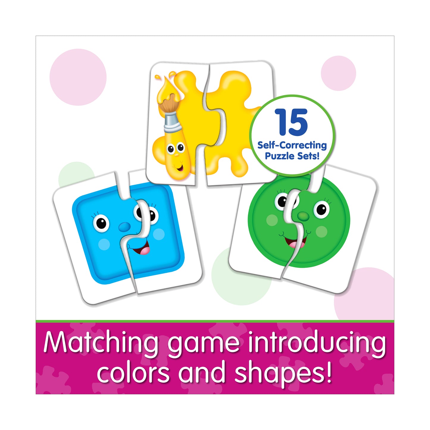 My First Match It! - Colors & Shapes - Puzzle Pairing Game for Toddlers