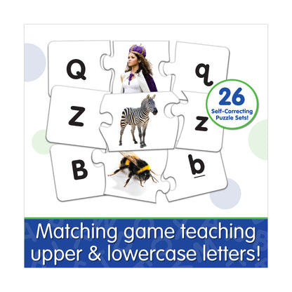 Match It! Learning Puzzle - Upper & Lower Case Alphabet Cards