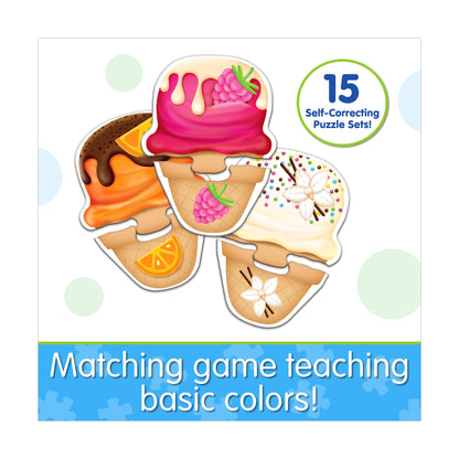 My First Match It! Ice Cream Colors - Learning Puzzle Game