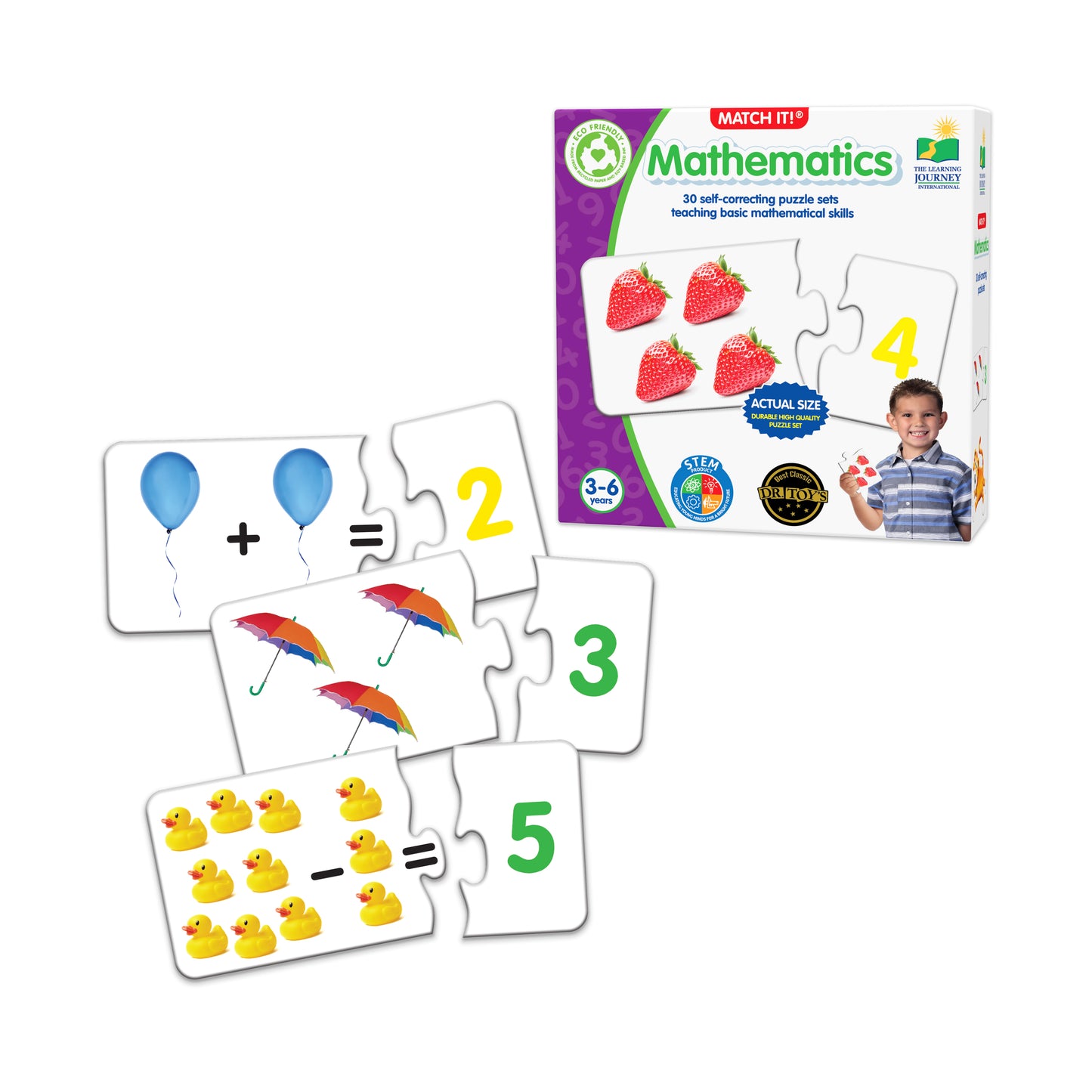 The Learning Journey: Match It! Mathematics - STEM Addition and Subtraction Game