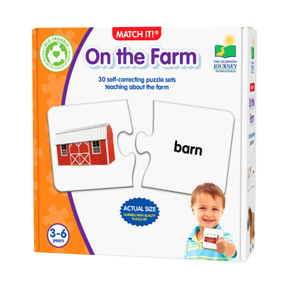 Match It! On the Farm - Educational Puzzle Game