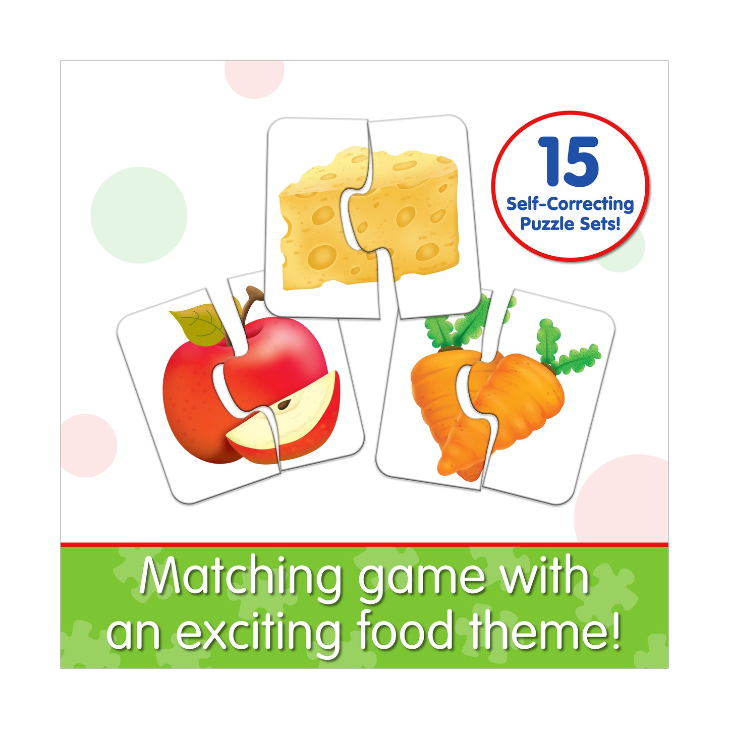 My First Match It! - Things I Eat - Educational Food Puzzle for Toddly