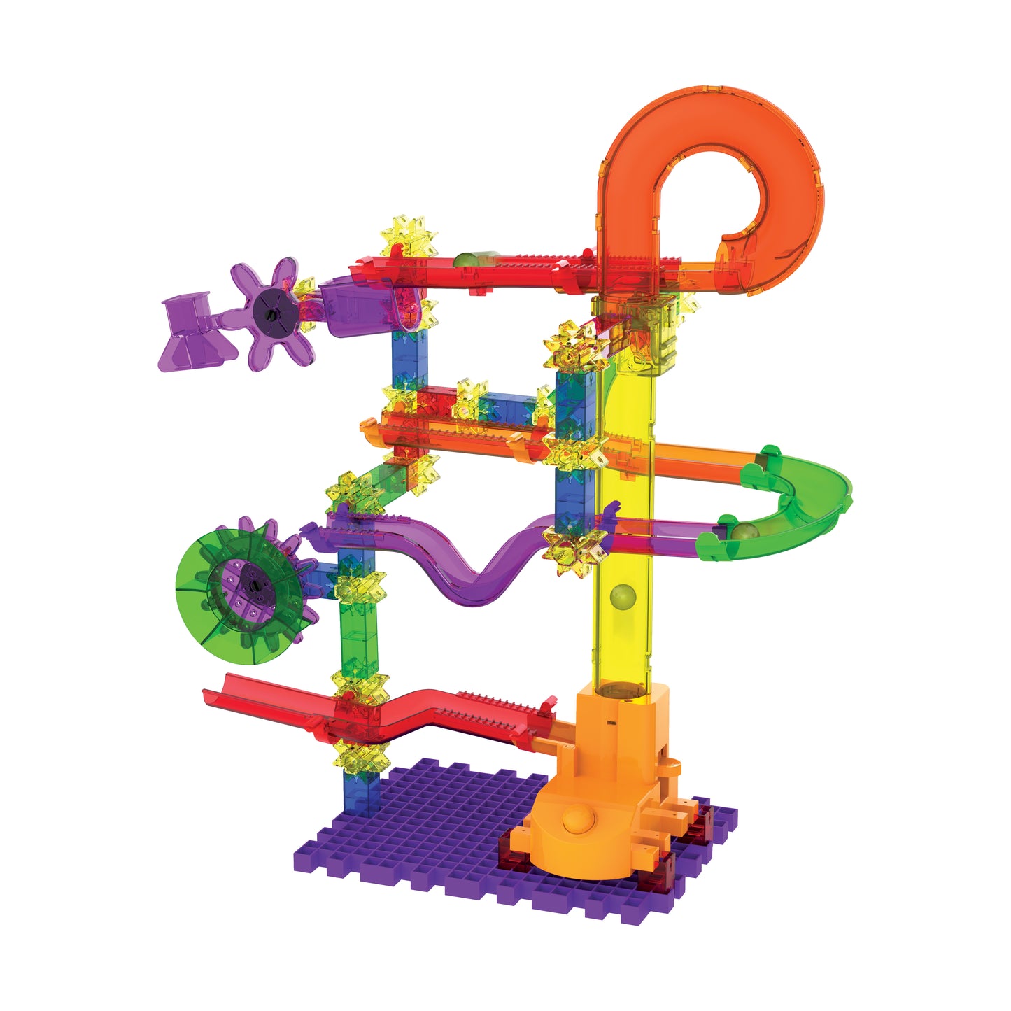 Techno Gears Marble Mania Catapult 3.0 - 80+ Piece Marble Maze Set