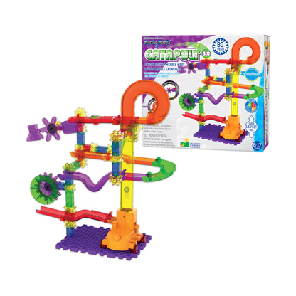 Techno Gears Marble Mania Catapult 3.0 - 80+ Piece Marble Maze Set