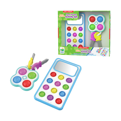 Early Learning Pop & Discover Phone and Keys Activity Set