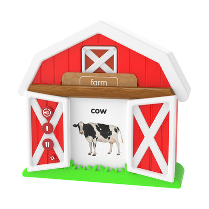 Early Learning Talk & Teach Farm Interactive Flash Card Reader