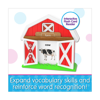 Early Learning Talk & Teach Farm Interactive Flash Card Reader