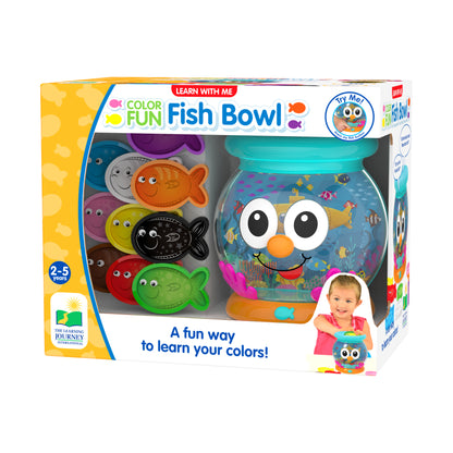 Learn with Me Color Fun Fish Bowl - Interactive Color Matching Game