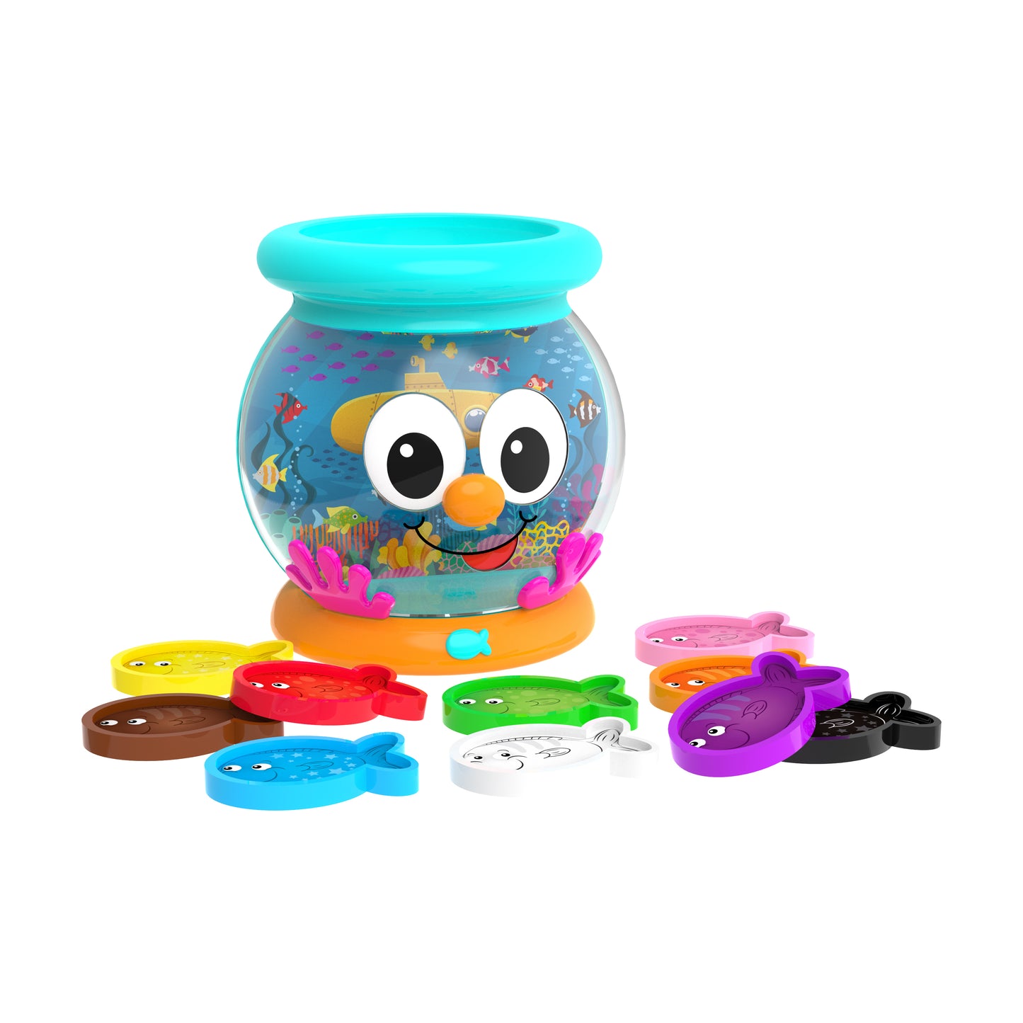 Learn with Me Color Fun Fish Bowl - Interactive Color Matching Game