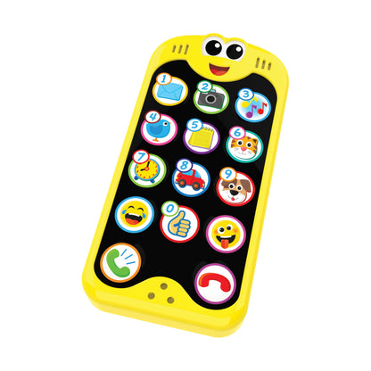 Early Learning On-the-Go Interactive Phone with Lights and Sounds