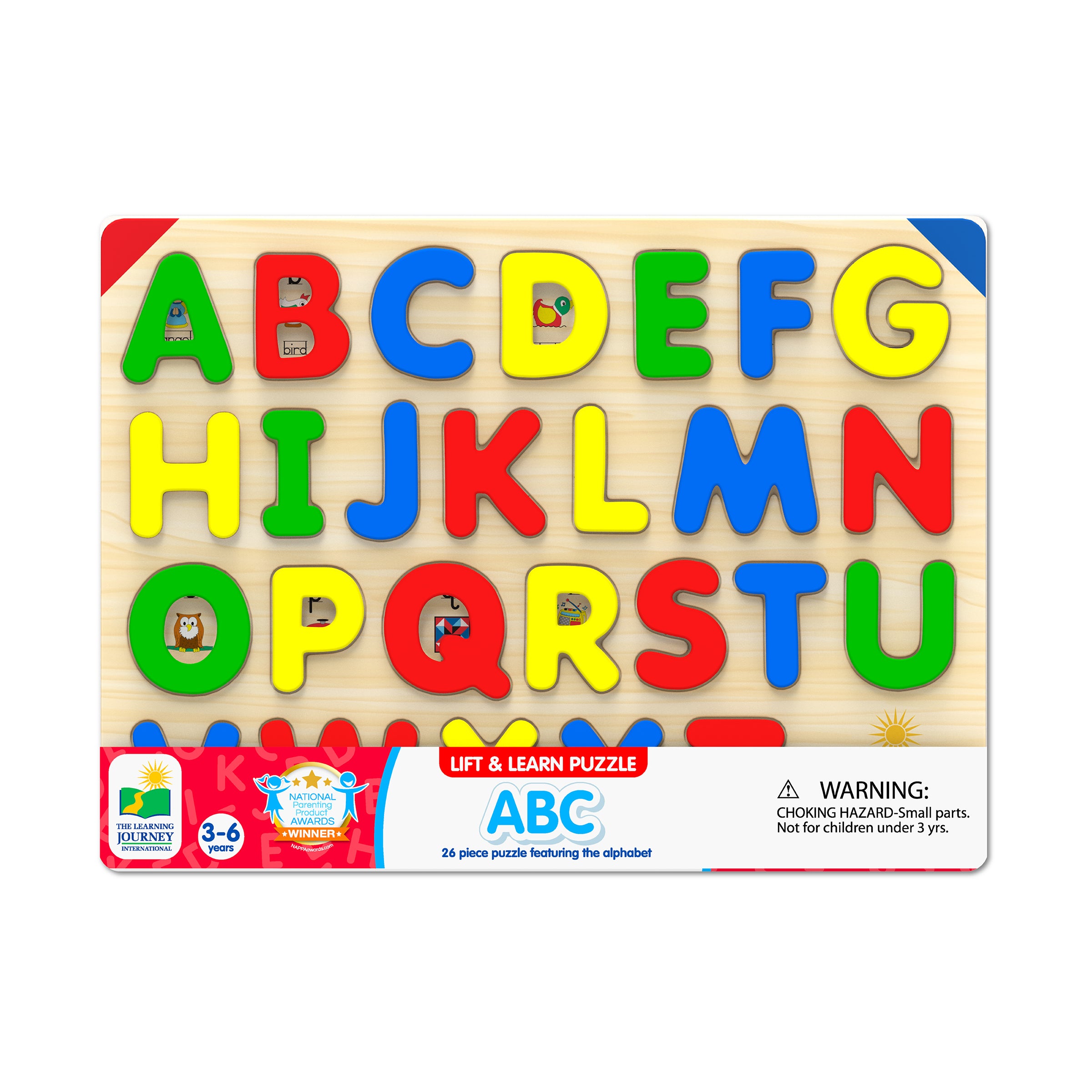 Eco Alphabet Adventure Lift & Learn Puzzle - 26 Pc – Toys