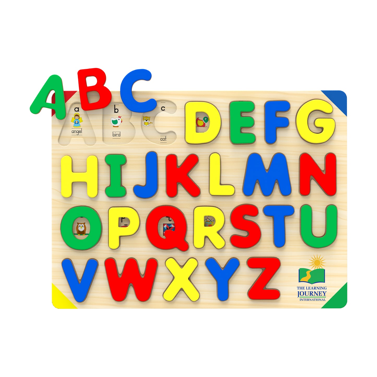 Eco Alphabet Adventure Lift & Learn Puzzle - 26 Pc