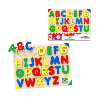 Eco Alphabet Adventure Lift & Learn Puzzle - 26 Pc